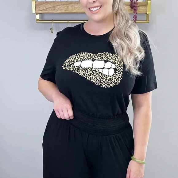 Black Graphic T-Shirt - Picture 3 of 3